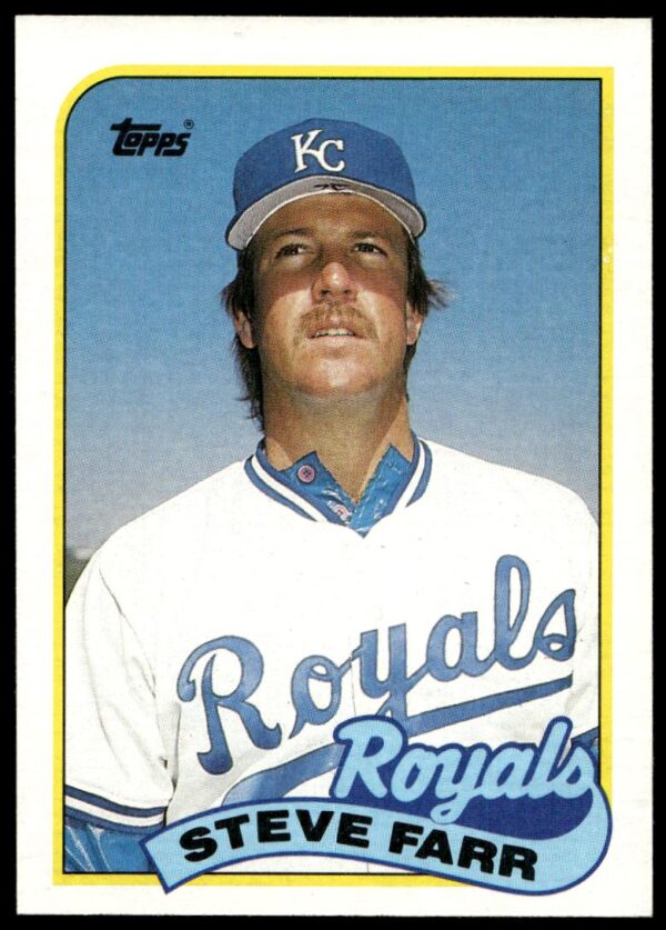 1989 Topps Steve Farr #507 (Front)