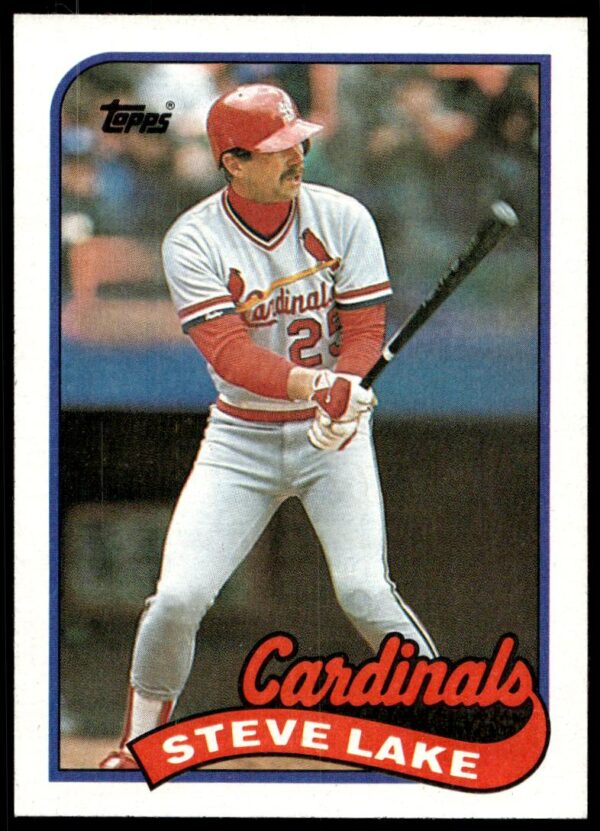 1989 Topps Steve Lake #463 (Front)