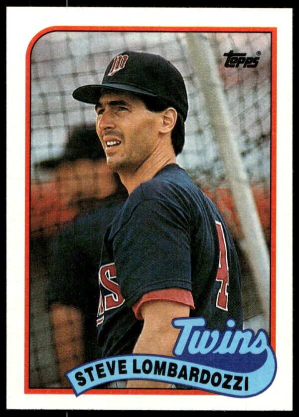 1989 Topps Steve Lombardozzi #376 (Front)