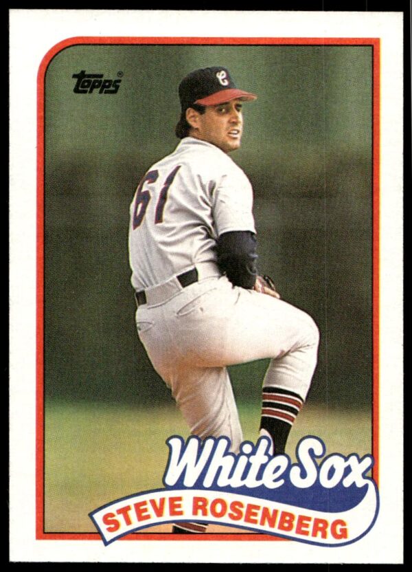 1989 Topps Steve Rosenberg #616 (Front)