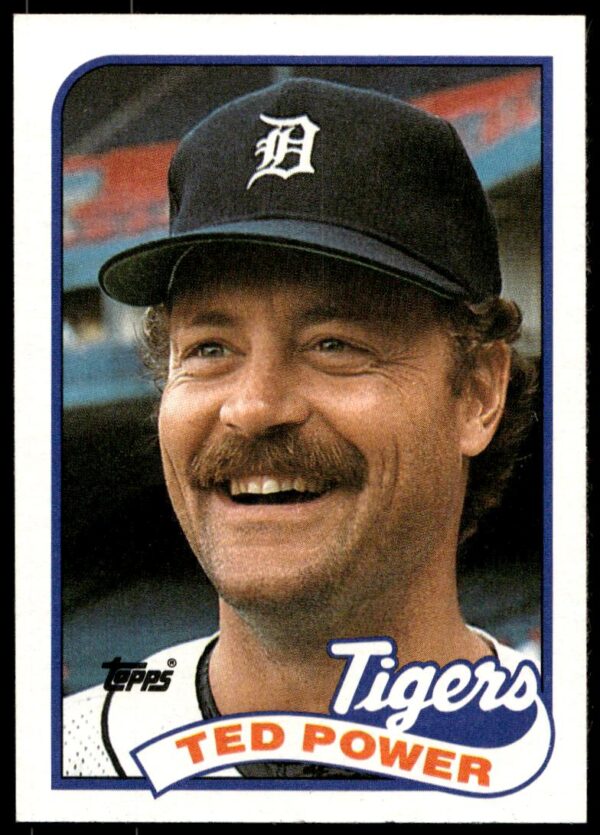 1989 Topps Ted Power #777 (Front)