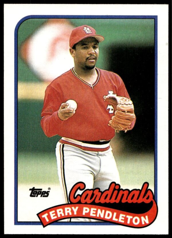 1989 Topps Terry Pendleton #375 (Front)