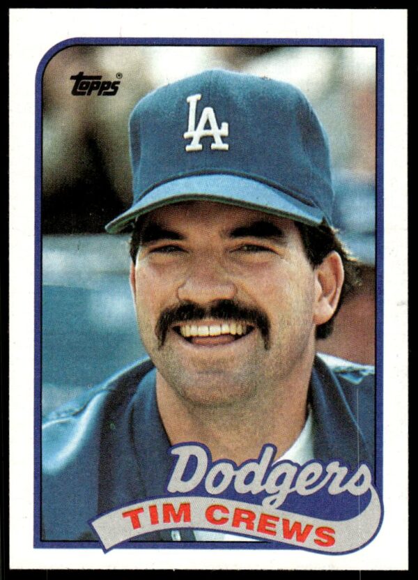 1989 Topps Tim Crews #22 (Front)