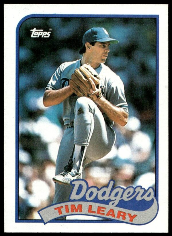 1989 Topps Tim Leary #249 (Front)