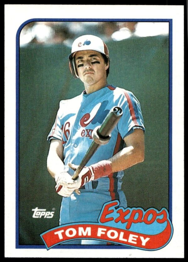 1989 Topps Tom Foley #529 (Front)