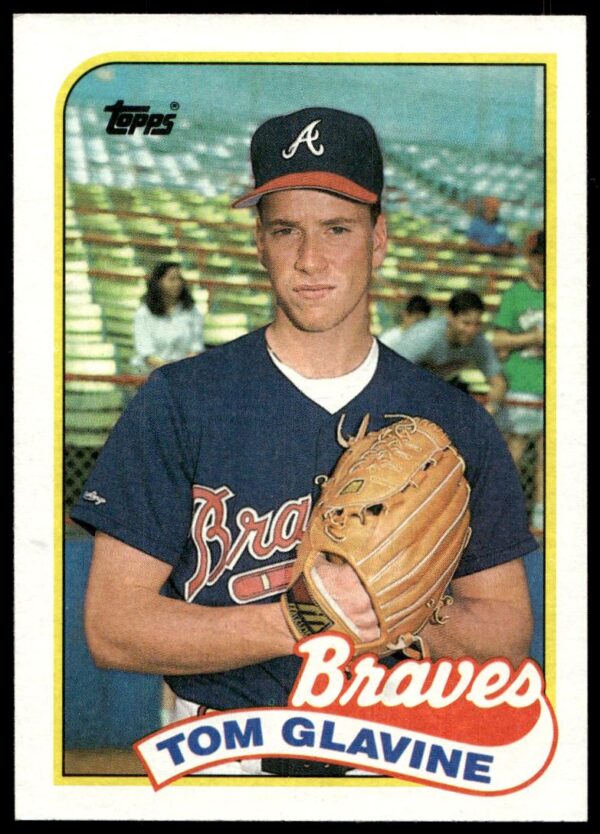1989 Topps Tom Glavine #157 (Front)
