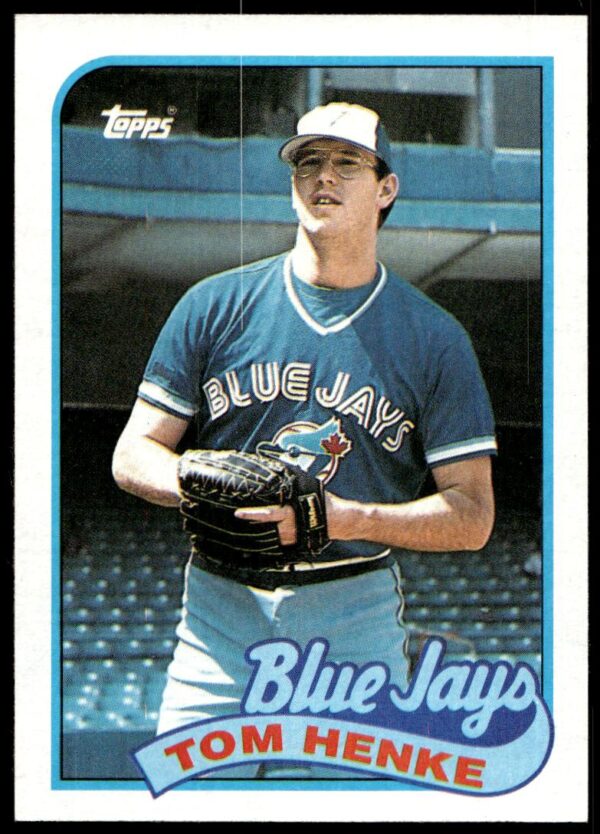 1989 Topps Tom Henke #75 (Front)