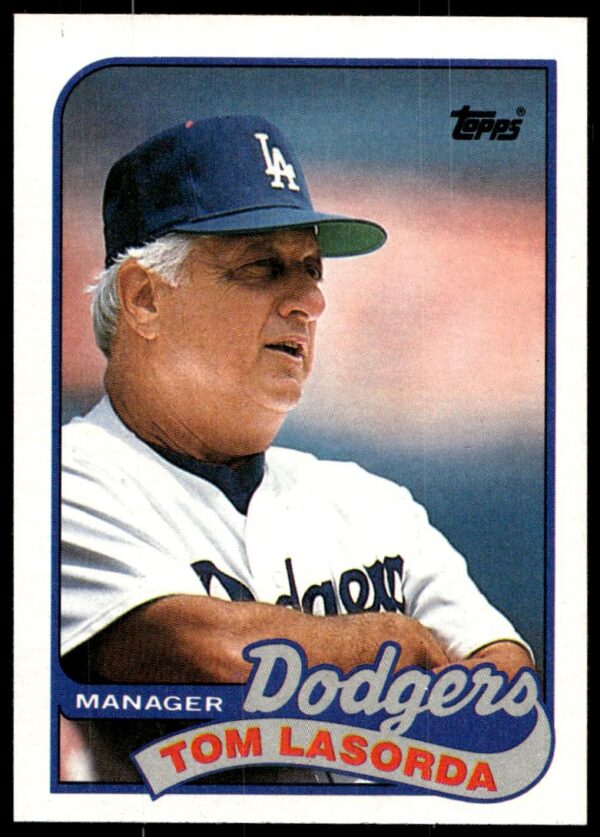 1989 Topps Tom Lasorda #254 (Front)