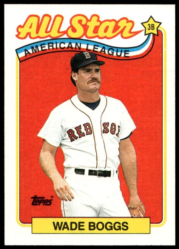 1989 Topps Wade Boggs #399 (Front)