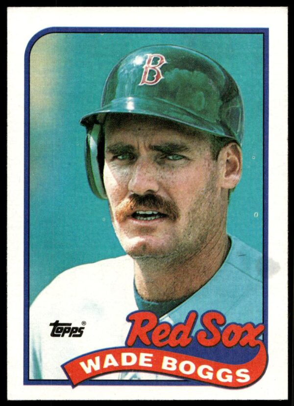 1989 Topps Wade Boggs #600 (Front)