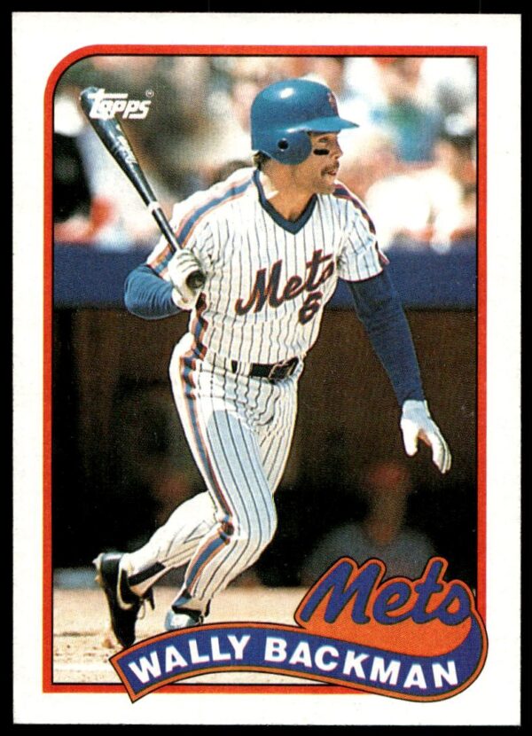 1989 Topps Wally Backman #508 (Front)
