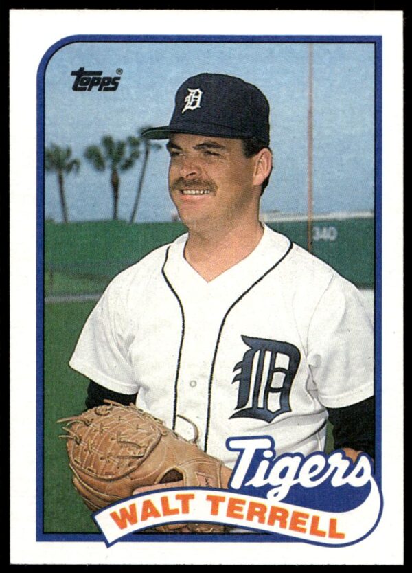1989 Topps Walt Terrell #127 (Front)