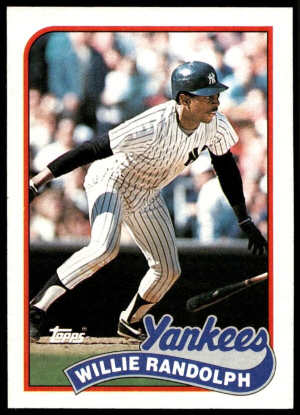 1989 Topps Willie Randolph #635 (Front)