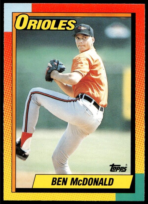 1990 Topps Traded Ben McDonald #70T (Front)