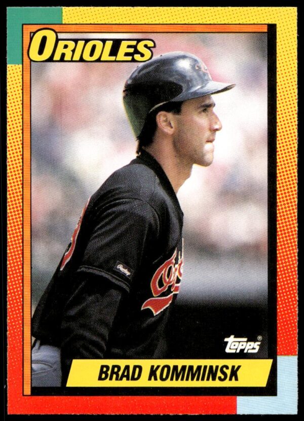1990 Topps Traded Brad Komminsk #53T (Front)