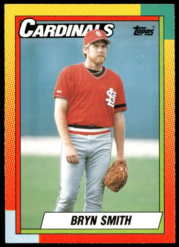 1990 Topps Traded Bryn Smith #117T (Front)