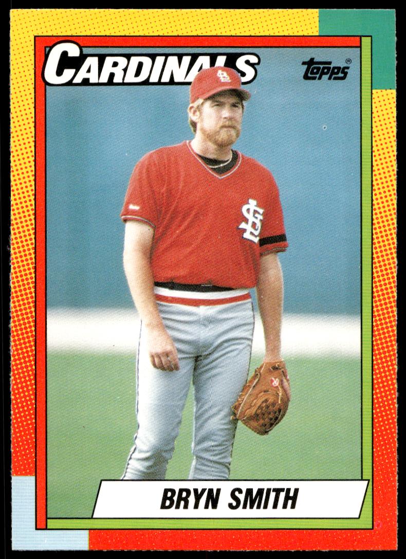 1990 Topps Traded Bryn Smith #117T (Front)