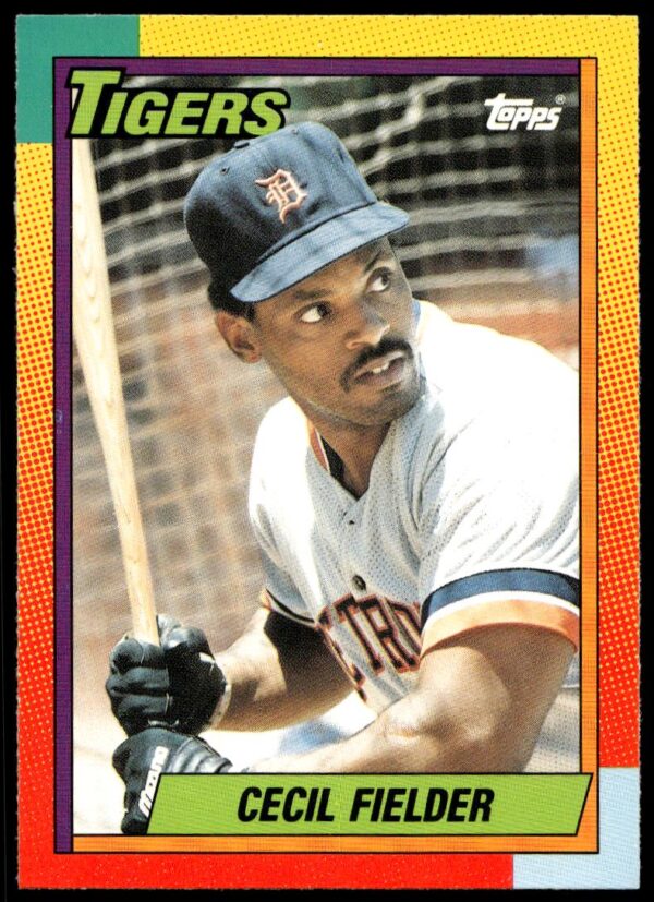 1990 Topps Traded Cecil Fielder #31T (Front)