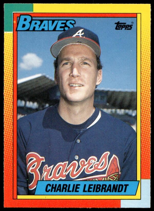 1990 Topps Traded Charlie Leibrandt #60T (Front)