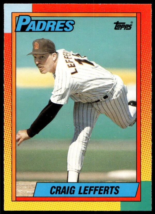1990 Topps Traded Craig Lefferts #59T (Front)