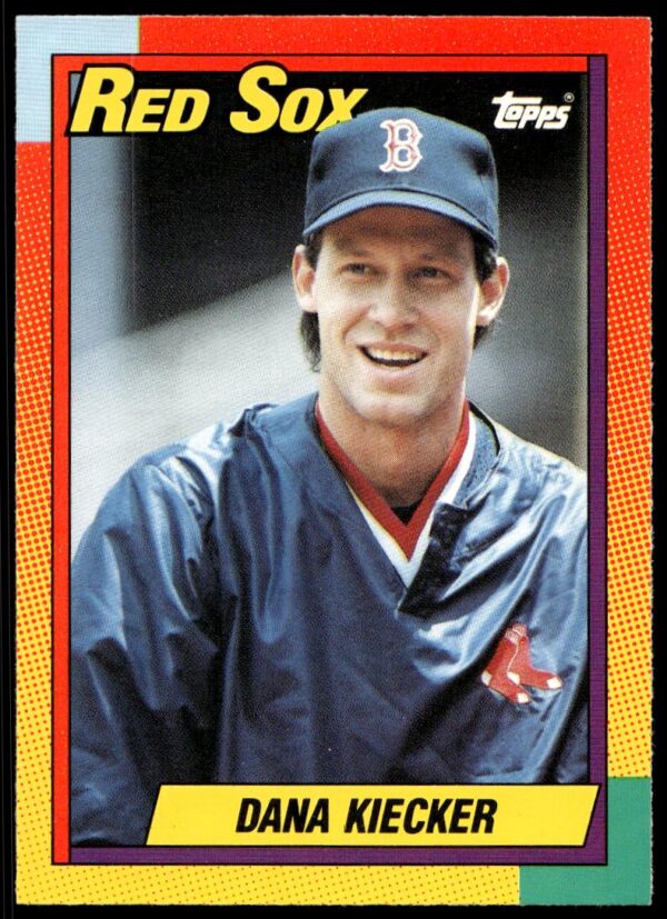 1990 Topps Traded Dana Kiecker #50T (Front)