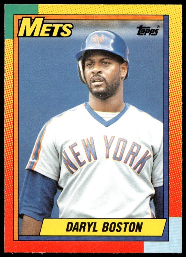 1990 Topps Traded Daryl Boston #11T (Front)