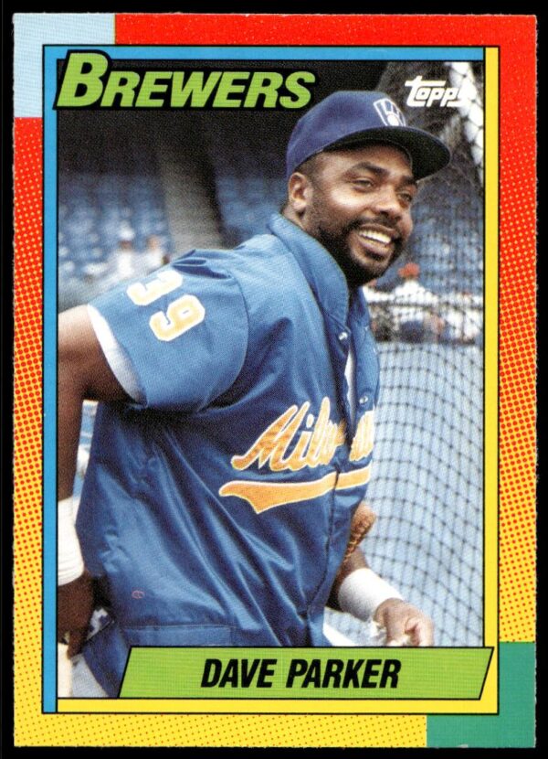 1990 Topps Traded Dave Parker #86T (Front)