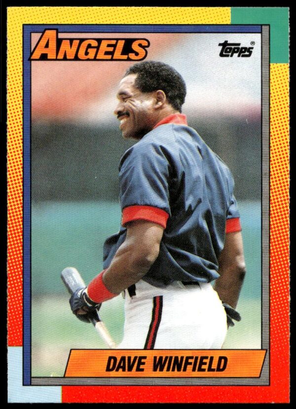 1990 Topps Traded Dave Winfield #130T (Front)