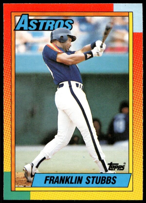 1990 Topps Traded Franklin Stubbs #120T (Front)