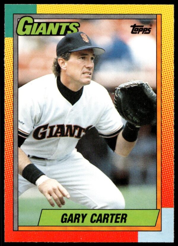 1990 Topps Traded Gary Carter #19T (Front)