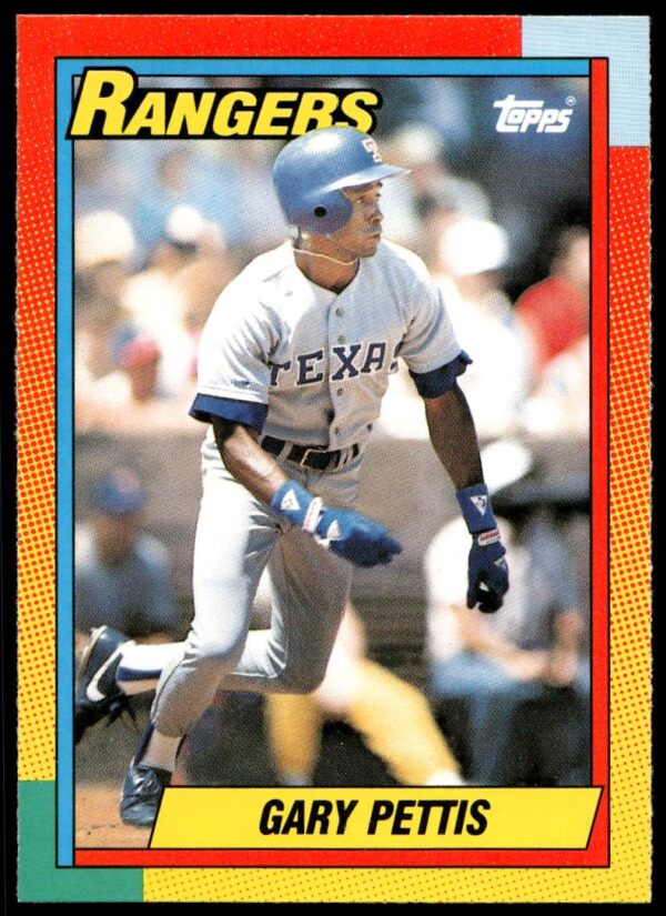 1990 Topps Traded Gary Pettis #94T (Front)