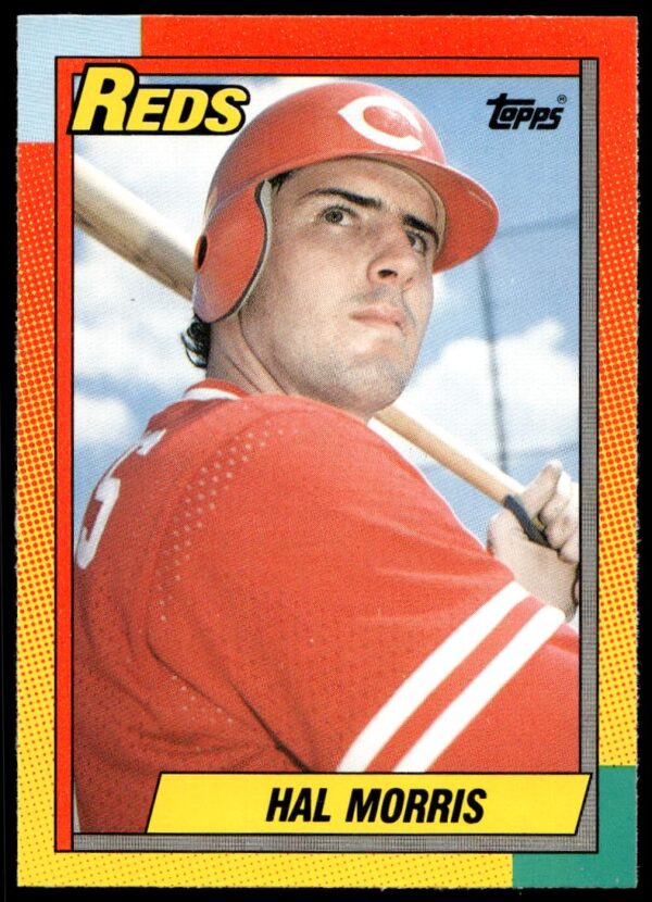 1990 Topps Traded Hal Morris #76T (Front)