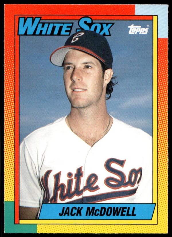 1990 Topps Traded Jack McDowell #71T (Front)