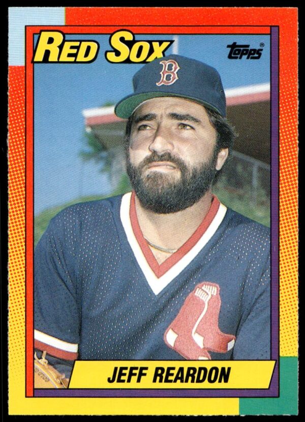 1990 Topps Traded Jeff Reardon #101T (Front)