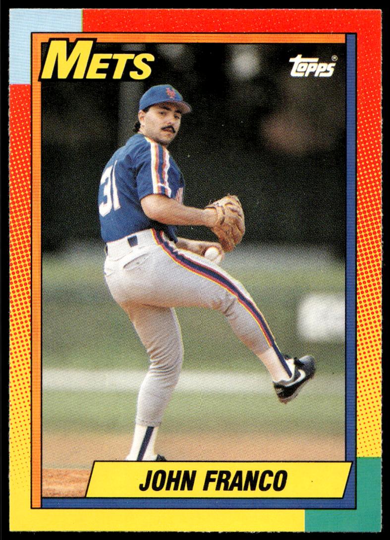 1990 Topps Traded John Franco #32T (Front)