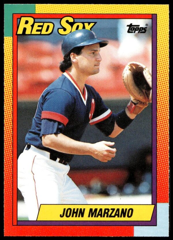 1990 Topps Traded John Marzano #69T (Front)