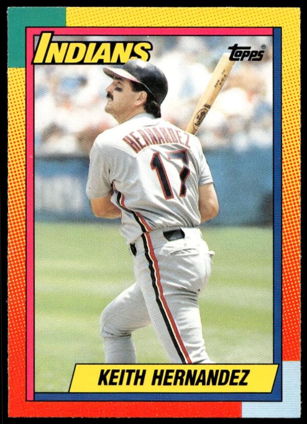 1990 Topps Traded Keith Hernandez #39T (Front)