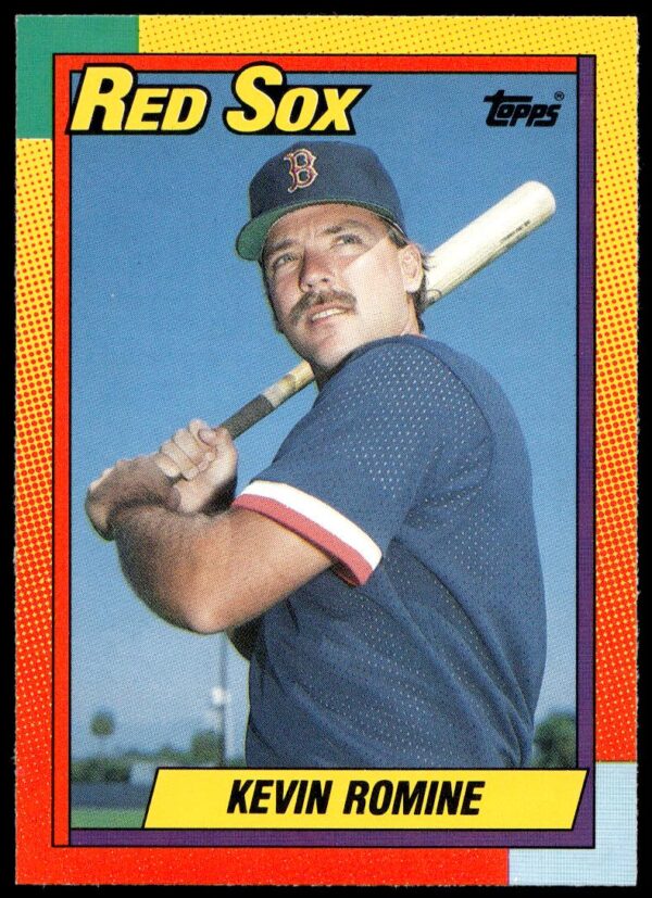1990 Topps Traded Kevin Romine #105T (Front)
