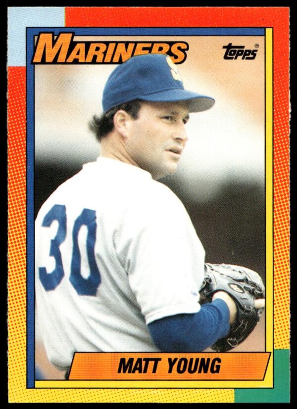 1990 Topps Traded Matt Young #131T (Front)