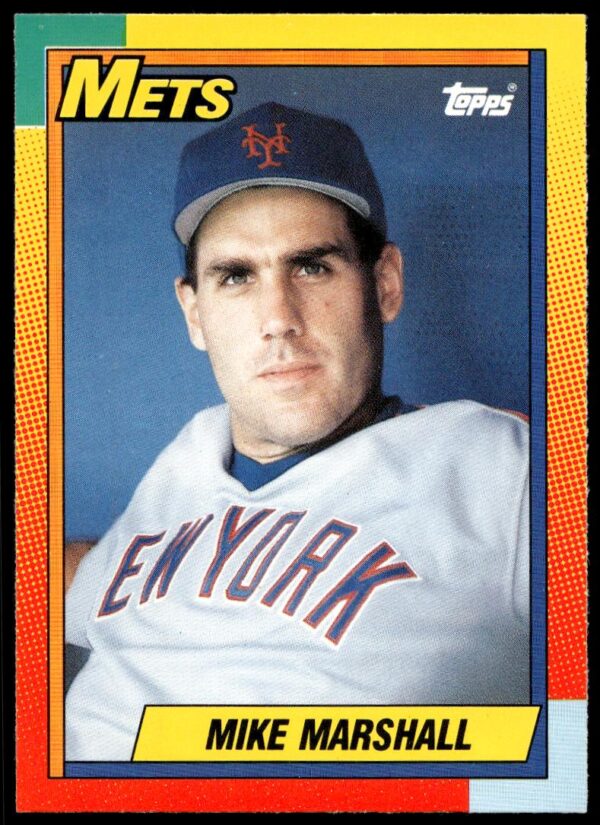 1990 Topps Traded Mike Marshall #67T (Front)