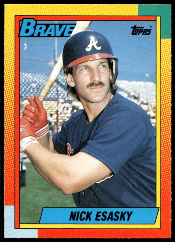 1990 Topps Traded Nick Esasky #30T (Front)