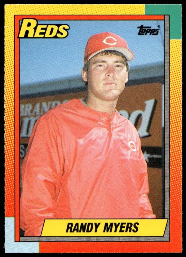 1990 Topps Traded Randy Myers #78T (Front)