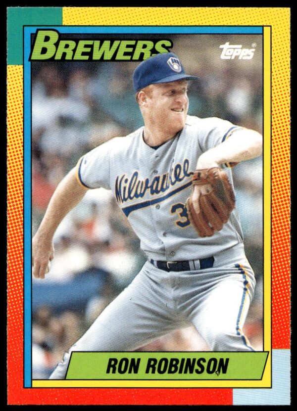 1990 Topps Traded Ron Robinson #104T (Front)