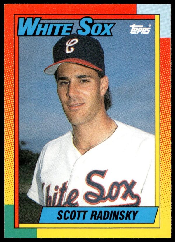 1990 Topps Traded Scott Radinsky #99T (Front)