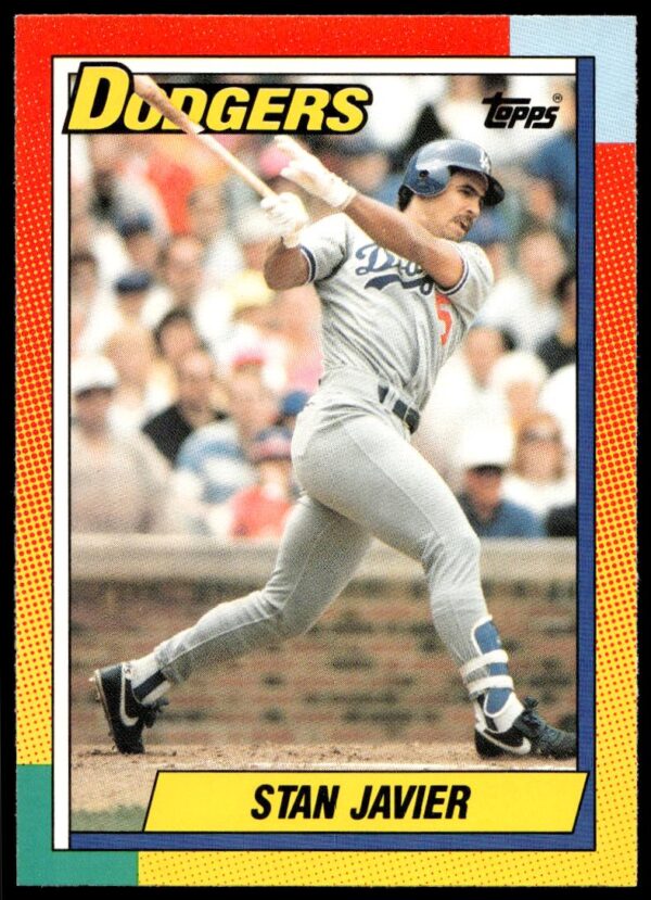 1990 Topps Traded Stan Javier #47T (Front)