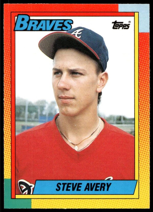 1990 Topps Traded Steve Avery #4T (Front)