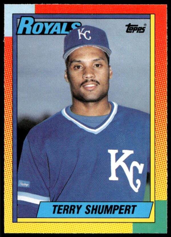 1990 Topps Traded Terry Shumpert #114T (Front)