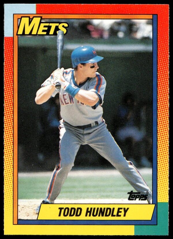 1990 Topps Traded Todd Hundley #44T (Front)