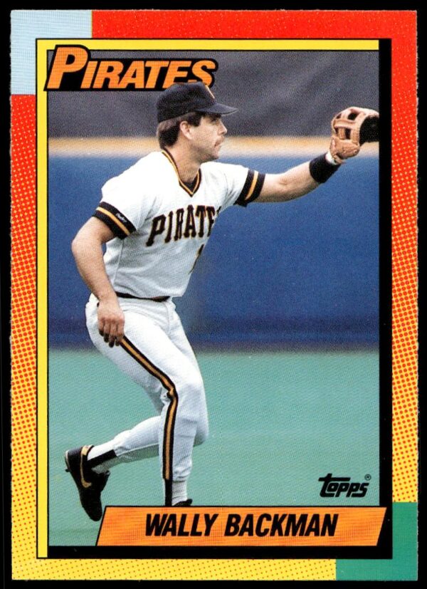 1990 Topps Traded Wally Backman #5T (Front)