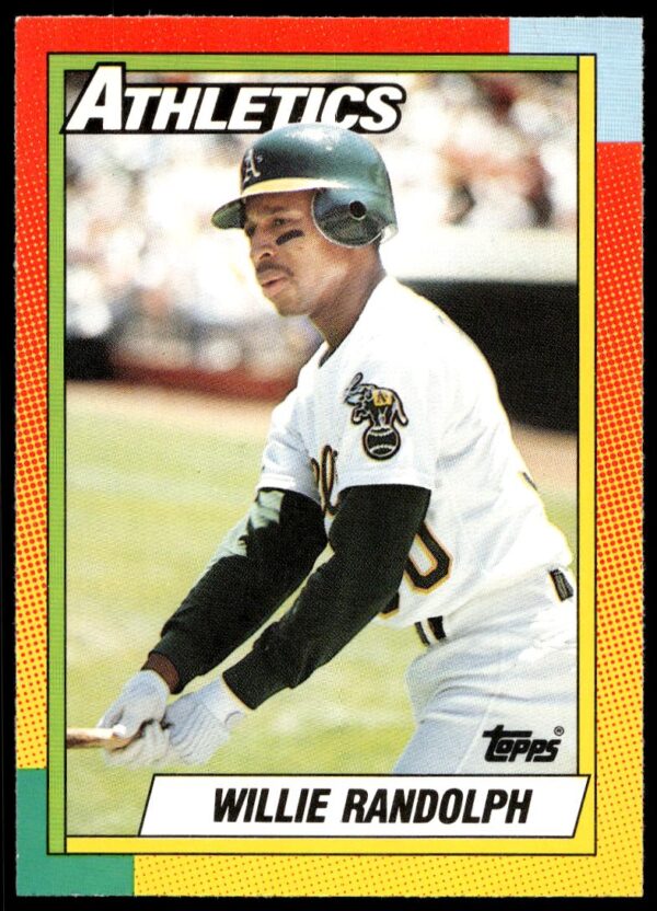 1990 Topps Traded Willie Randolph #100T (Front)